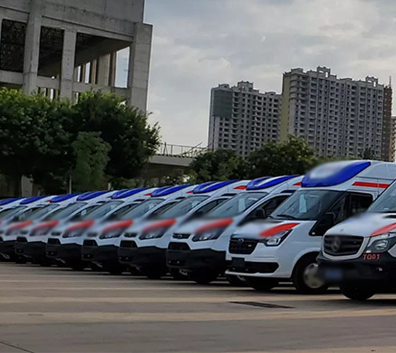 应县服务车队展示